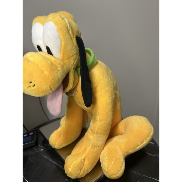 Disney Mickey Mouse & Friends Pluto Dog Plush - Disney store Stuffed Animal Toy - Picture 4 of 10